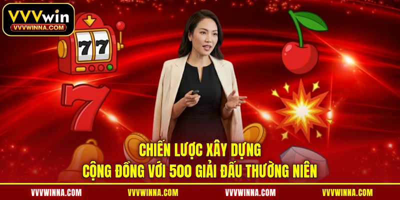 Chiến lược xây dựng cộng đồng với 500 giải đấu thường niên
