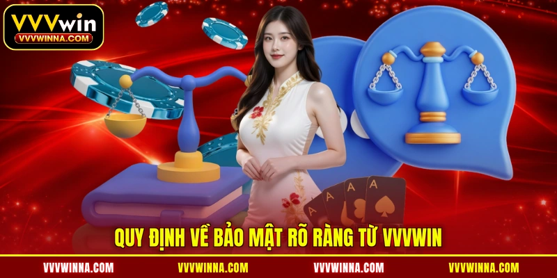 Quy định về bảo mật rõ ràng từ VVVWIN