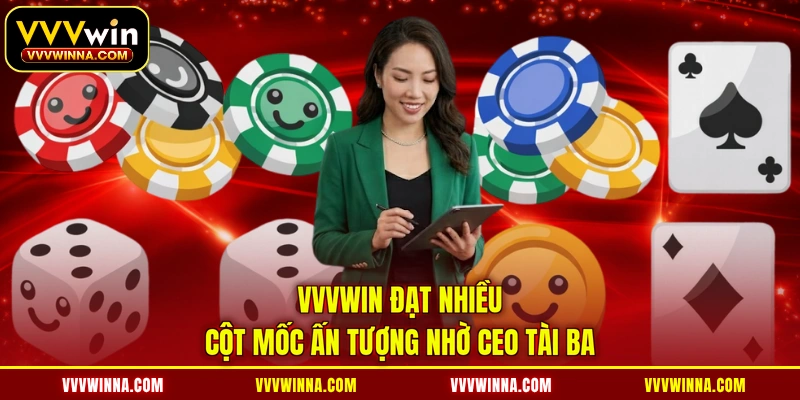 VVVWIN đạt nhiều cột mốc ấn tượng nhờ CEO tài ba